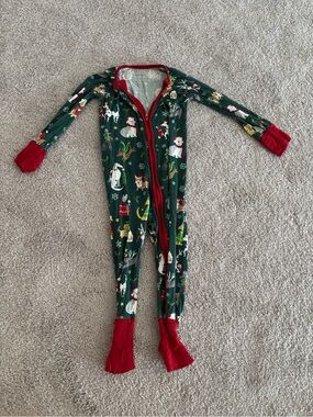 Little Sleepies Holiday Hounds 12-18M Zippy
